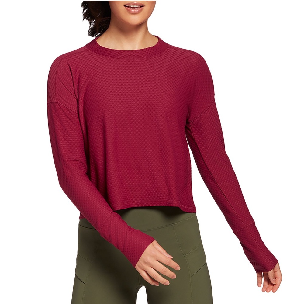 Calia Woman’s Diamond Mesh Shirt